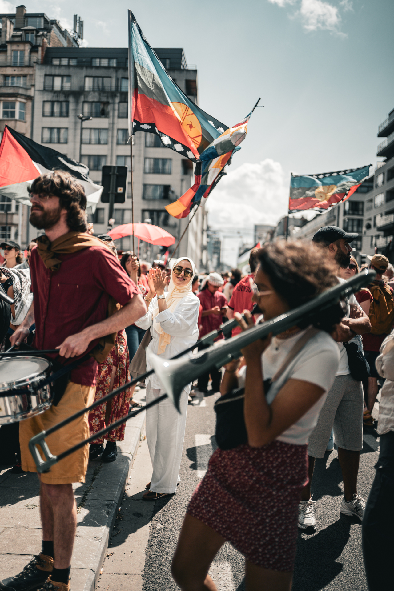 Gaza betoging Brussel